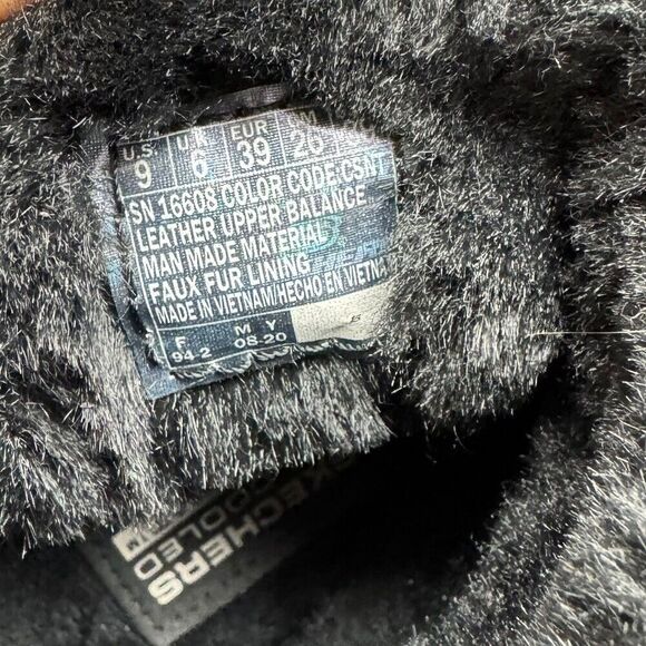 Skechers On-The-Go Joy Ankle Boots Suede Snow Kitty Leopard Walking Cozy EUC 9 - Picture 12 of 12
